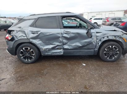 Lot #3051076676 2021 CHEVROLET TRAILBLAZER AWD LT