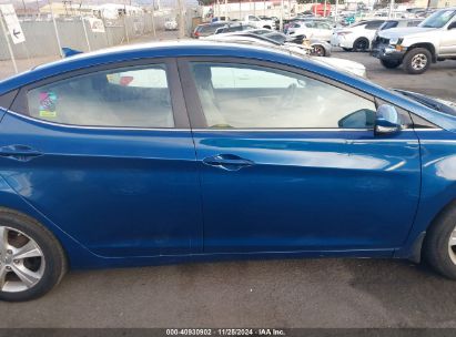 Lot #3035093716 2016 HYUNDAI ELANTRA VALUE EDITION