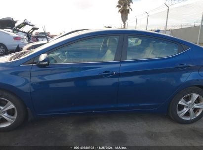 Lot #3035093716 2016 HYUNDAI ELANTRA VALUE EDITION