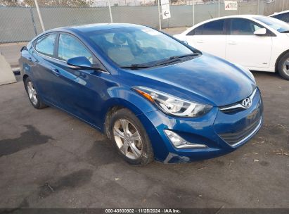 Lot #3035093716 2016 HYUNDAI ELANTRA VALUE EDITION