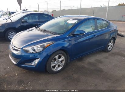 Lot #3035093716 2016 HYUNDAI ELANTRA VALUE EDITION