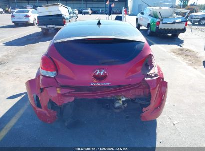 Lot #3034053236 2015 HYUNDAI VELOSTER FLEX