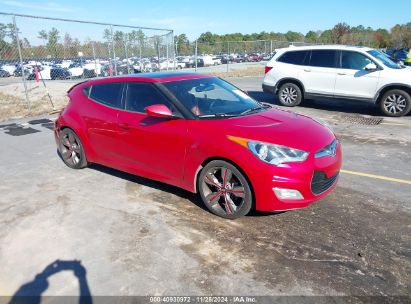 Lot #3034053236 2015 HYUNDAI VELOSTER FLEX