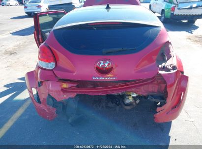 Lot #3034053236 2015 HYUNDAI VELOSTER FLEX