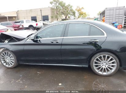 Lot #3035093719 2017 MERCEDES-BENZ C 300 LUXURY/SPORT