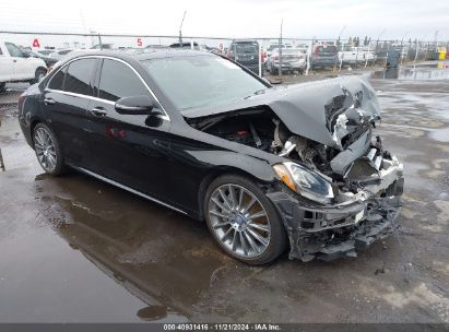 Lot #3035093719 2017 MERCEDES-BENZ C 300 LUXURY/SPORT