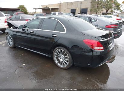 Lot #3035093719 2017 MERCEDES-BENZ C 300 LUXURY/SPORT