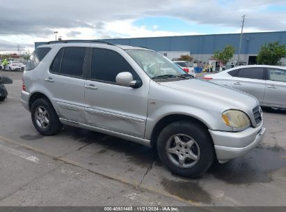 Lot #3037532637 2001 MERCEDES-BENZ ML 320