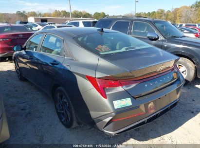 Lot #3042556118 2024 HYUNDAI ELANTRA SEL