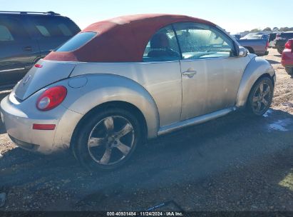 Lot #3053062235 2009 VOLKSWAGEN NEW BEETLE 2.5L BLUSH EDITION