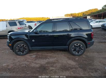 Lot #3056471348 2023 FORD BRONCO SPORT OUTER BANKS