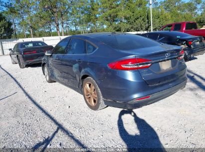 Lot #3035082210 2018 FORD FUSION SE