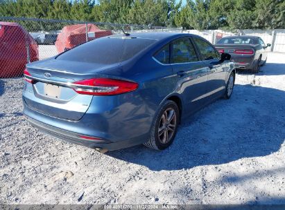 Lot #3035082210 2018 FORD FUSION SE