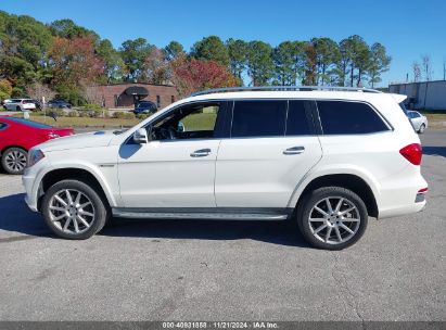 Lot #2997769471 2015 MERCEDES-BENZ GL 550 4MATIC