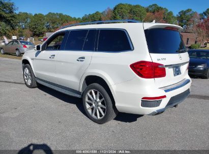 Lot #2997769471 2015 MERCEDES-BENZ GL 550 4MATIC