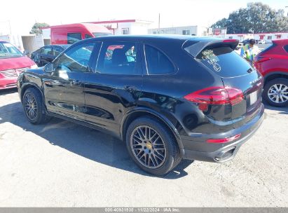 Lot #3035093707 2017 PORSCHE CAYENNE PLATINUM EDITION