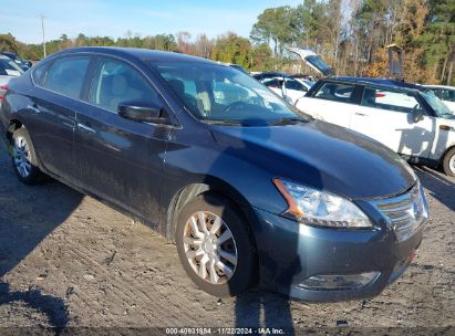 Lot #3034053213 2013 NISSAN SENTRA SV