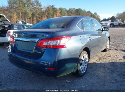 Lot #3034053213 2013 NISSAN SENTRA SV