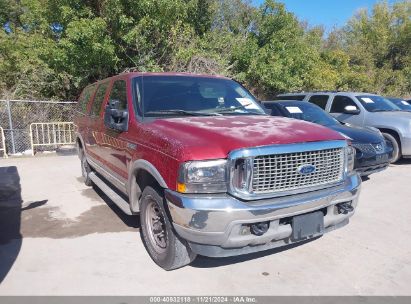 Lot #3038957296 2002 FORD EXCURSION LIMITED