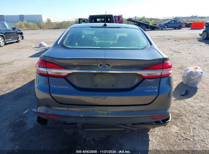 Lot #3053062224 2017 FORD FUSION HYBRID SE