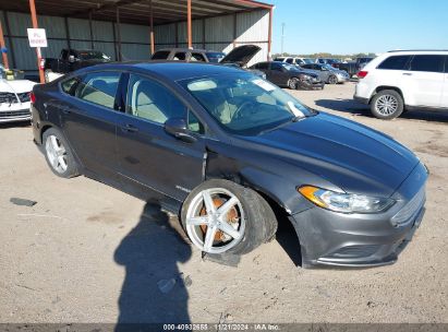 Lot #3053062224 2017 FORD FUSION HYBRID SE