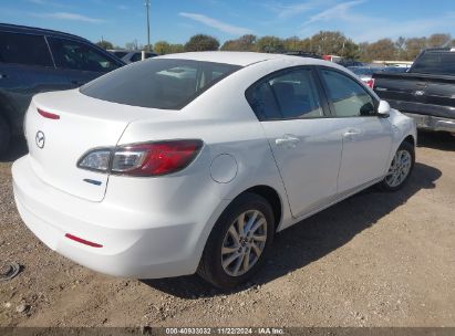 Lot #3053062220 2013 MAZDA MAZDA3 I TOURING