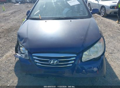 Lot #3035082199 2010 HYUNDAI ELANTRA GLS