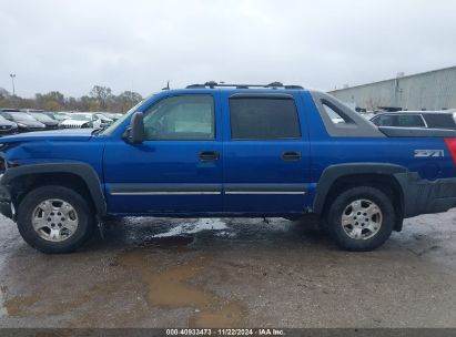 Lot #3052074529 2003 CHEVROLET AVALANCHE 1500