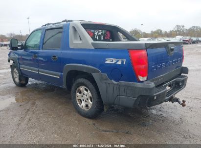 Lot #3052074529 2003 CHEVROLET AVALANCHE 1500