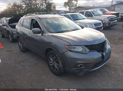 Lot #3035082193 2016 NISSAN ROGUE SL