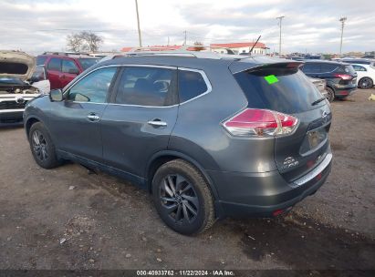 Lot #3035082193 2016 NISSAN ROGUE SL