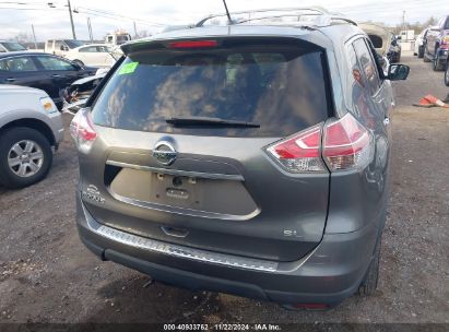 Lot #3035082193 2016 NISSAN ROGUE SL