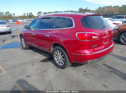 Lot #3034052952 2014 BUICK ENCLAVE LEATHER