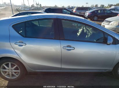 Lot #3034053691 2012 TOYOTA PRIUS C FOUR