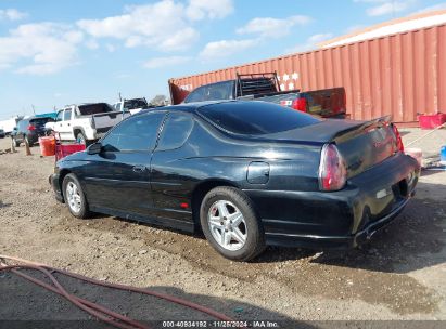 Lot #3056471313 2001 CHEVROLET MONTE CARLO SS