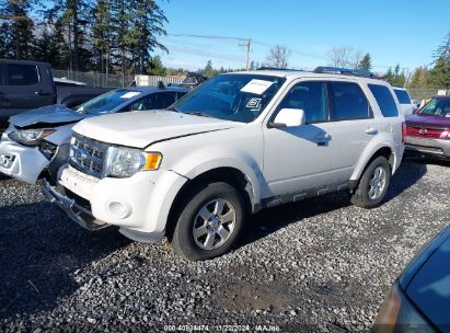 Lot #3035093674 2011 FORD ESCAPE LIMITED