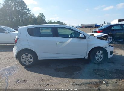 Lot #3035082178 2016 CHEVROLET SONIC LS AUTO