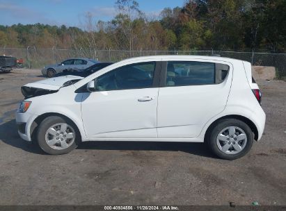 Lot #3035082178 2016 CHEVROLET SONIC LS AUTO