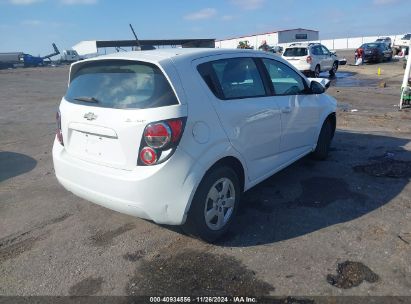 Lot #3035082178 2016 CHEVROLET SONIC LS AUTO