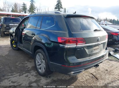 Lot #3035093672 2021 VOLKSWAGEN ATLAS 3.6L V6 SEL