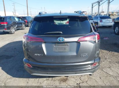 Lot #3056062835 2016 TOYOTA RAV4 HYBRID LIMITED