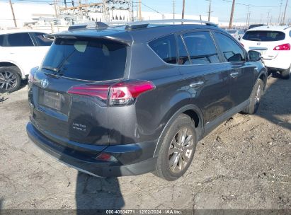 Lot #3056062835 2016 TOYOTA RAV4 HYBRID LIMITED