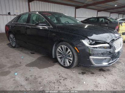 Lot #3035093664 2017 LINCOLN MKZ HYBRID RESERVE