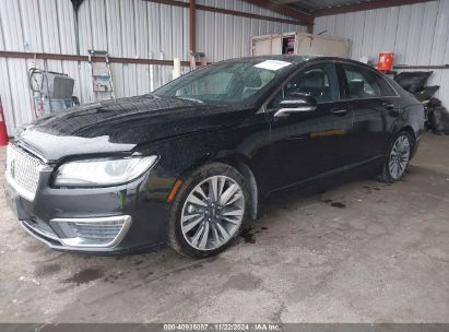 Lot #3035093664 2017 LINCOLN MKZ HYBRID RESERVE