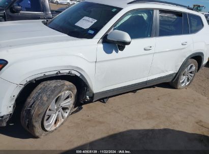 Lot #3053062352 2021 VOLKSWAGEN ATLAS 3.6L V6 SE W/TECHNOLOGY