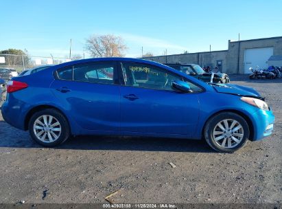 Lot #3034052925 2014 KIA FORTE LX