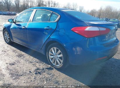 Lot #3034052925 2014 KIA FORTE LX