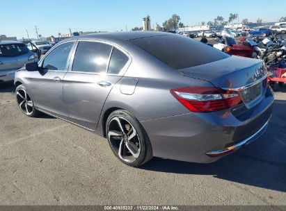 Lot #3035093659 2017 HONDA ACCORD LX