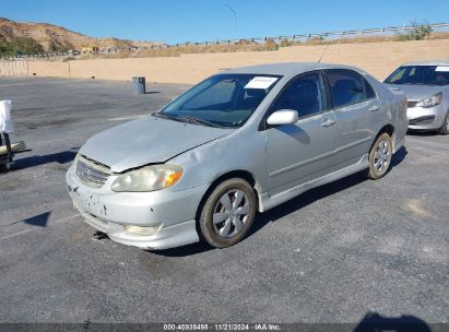 Lot #3035093644 2003 TOYOTA COROLLA S