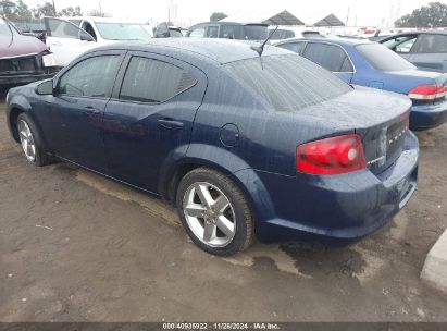 Lot #3035093641 2013 DODGE AVENGER SE